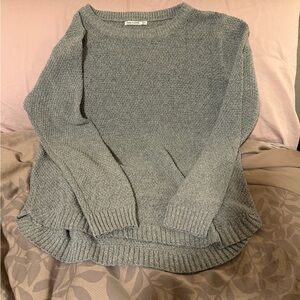 Pink Clover Heather Gray Women's Sweater